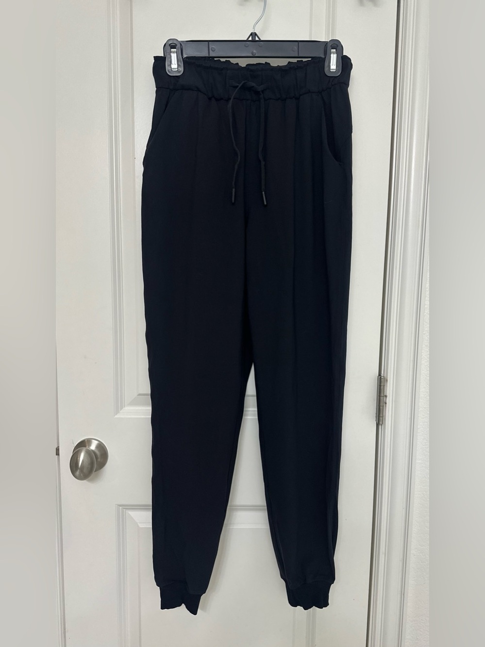 Lululemon Black Drawstring Jogger Pants